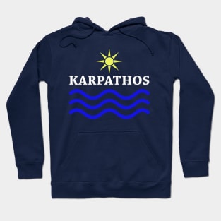 KARPATHOS-Greece Sun Water Hoodie